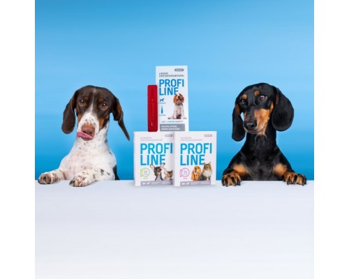 Нашийник для тварин ProVET Profiline інсектоакарицид 35 см фуксія (4823082430956)