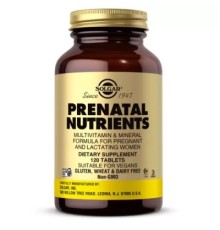 Мультивітамін Solgar Мультивітаміни для Вагітних, Prenatal Nutrients, 120 таблеток (SOL02272)