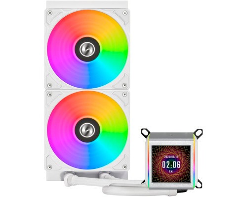 Система рідинного охолодження Lian Li Galahad II LCD, 280 White (G89.GA2ALCD28W.00)