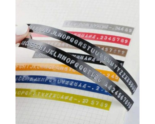 Стрічка для принтера етикеток UKRMARK D-520106-BL, 9 мм х 3 м, синя, аналог DYMO 520106 / S0898140 (900862)