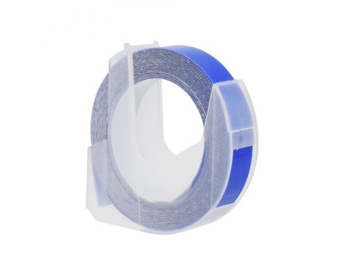 Стрічка для принтера етикеток UKRMARK D-520106-BL, 9 мм х 3 м, синя, аналог DYMO 520106 / S0898140 (900862)