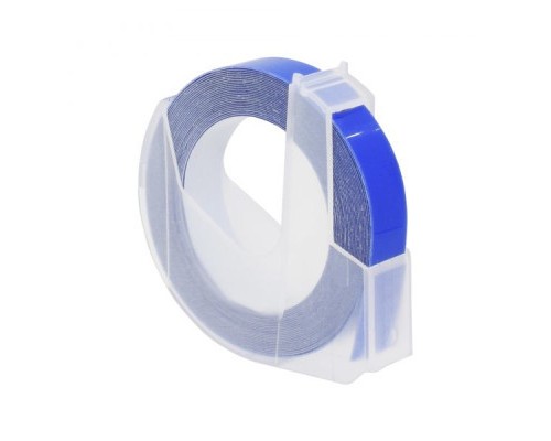 Стрічка для принтера етикеток UKRMARK D-520106-BL, 9 мм х 3 м, синя, аналог DYMO 520106 / S0898140 (900862)