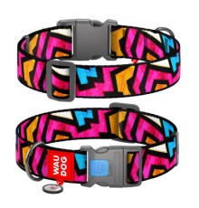 Нашийник для тварин WAUDOG Nylon з QR паспортом 