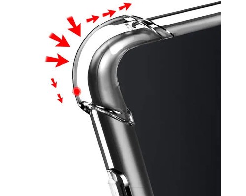 Чохол до мобільного телефона BeCover Anti-Shock Samsung Galaxy M34 5G SM-M346 Clear (710615)