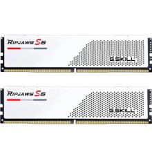 Модуль пам'яті для комп'ютера DDR5 32GB (2x16GB) 5200 MHz Ripjaws S5 Matte White G.Skill (F5-5200J4040A16GX2-RS5W)