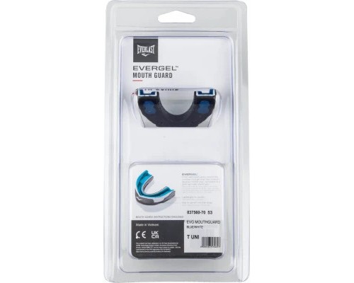 Капа Everlast Mouth Guard 837560-70-53 Синій/Білий Уні T (009283574697)