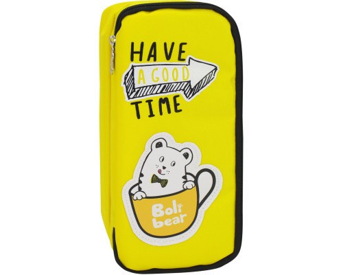 Пенал Cool For School 1 відділення Жовтий (B-8691-yellow) Пенал Cool For School 1 відділення Жовтий (B-8691-yellow)