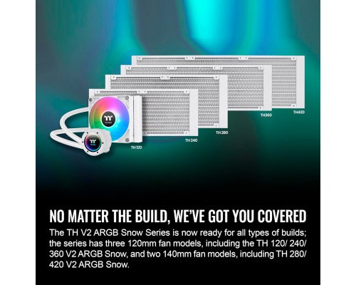 Система рідинного охолодження ThermalTake TH240 V2 ARGB Sync Snow Edition (CL-W364-PL12SW-A)
