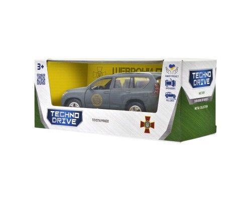 Машина TechnoDrive серії Шеврони Героїв - Toyota Prado - Кара-Даг (KM6189)