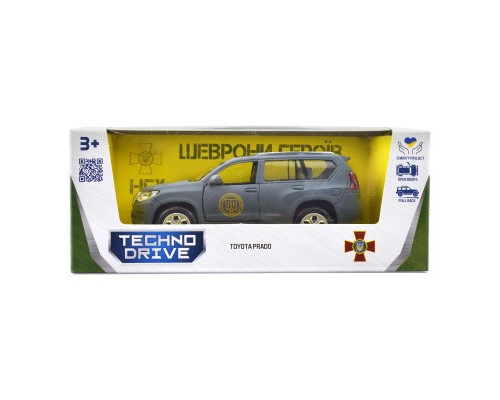 Машина TechnoDrive серії Шеврони Героїв - Toyota Prado - Кара-Даг (KM6189)