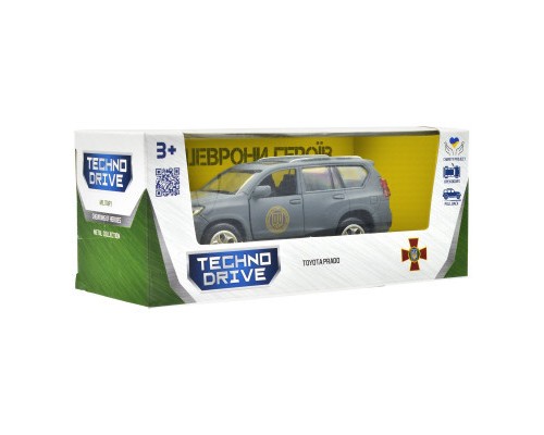 Машина TechnoDrive серії Шеврони Героїв - Toyota Prado - Кара-Даг (KM6189)