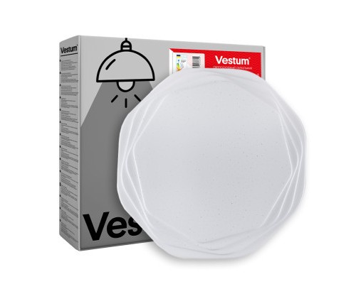 Світильник Vestum ROSE зоряне небо 48W 4000К 3850Lm (VS-80033)