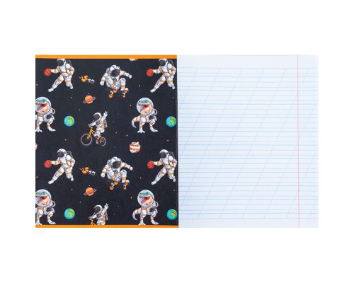 Зошит Kite NASA 12 аркушів, коса лінія (NS24-235)