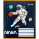 Зошит Kite NASA 12 аркушів, коса лінія (NS24-235)