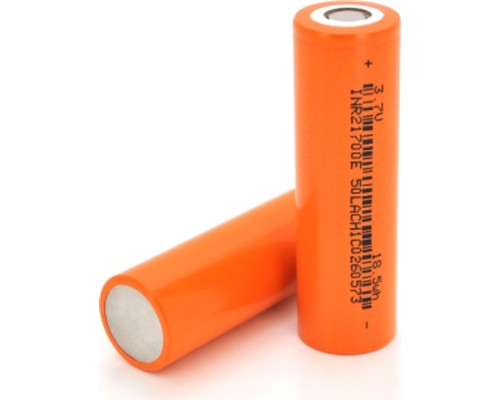 Акумулятор 21700 5000mAh, 35A, 4.2/3.7/2.5V, Orange (For Tesla) Samsung (INR21700E / 10575) 