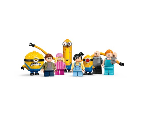 Конструктор LEGO Нікчемний я 4 Родинний маєток Гру й посіпак 868 деталей (75583)