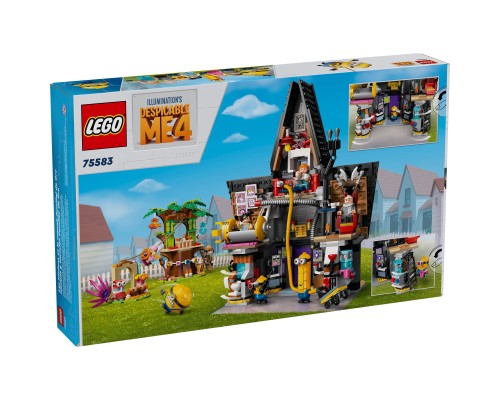 Конструктор LEGO Нікчемний я 4 Родинний маєток Гру й посіпак 868 деталей (75583)