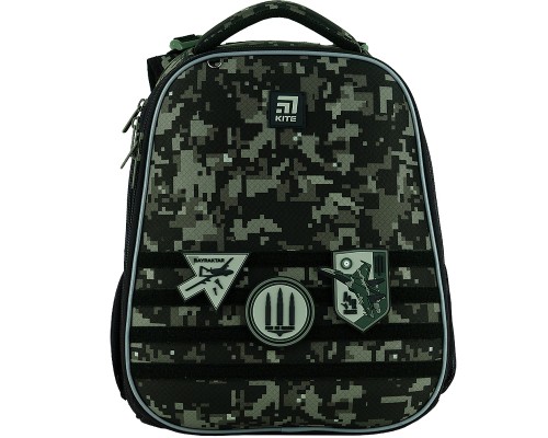 Рюкзак шкільний Kite Каркасний Air Force Хакі (K24-531M-3)