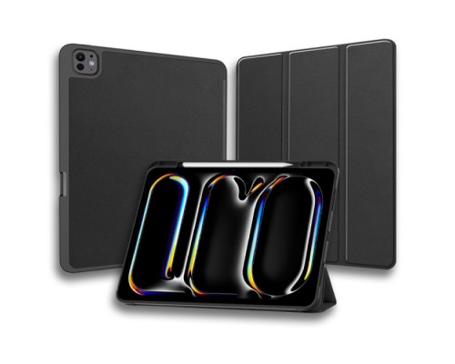 Чохол до планшета AirOn Premium SOFT iPad Pro 13 2024 + Film Black (4822352781129)