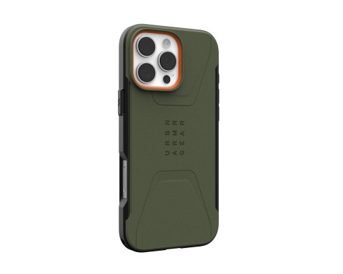 Чохол до мобільного телефона UAG iPhone 16 Pro Max Civilian Magsafe Olive Drab (114445117272)