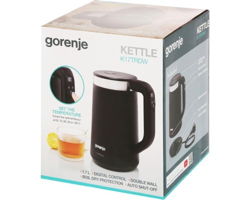 Електрочайник Gorenje K 17 TRDW