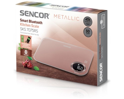 Ваги кухонні Sencor SKS7075RS