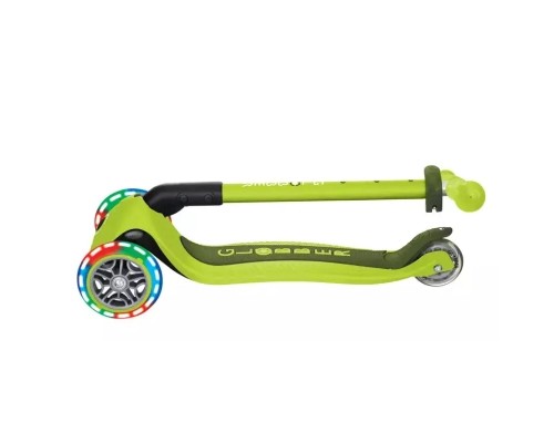 Самокат Globber Primo Foldable Lights колеса з підсвіткою до 50 кг 3+ Зелений (432-106-3)