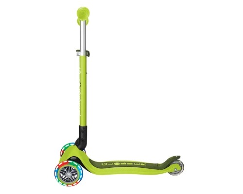 Самокат Globber Primo Foldable Lights колеса з підсвіткою до 50 кг 3+ Зелений (432-106-3)