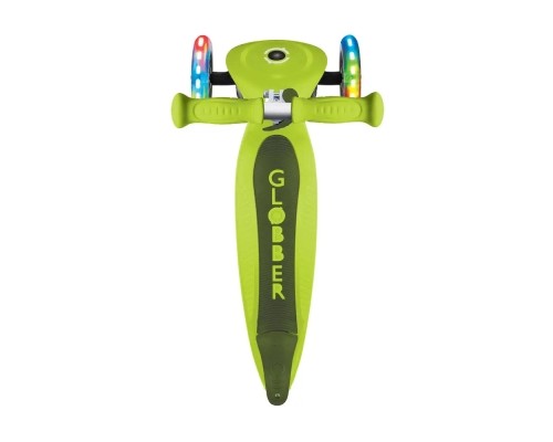 Самокат Globber Primo Foldable Lights колеса з підсвіткою до 50 кг 3+ Зелений (432-106-3)