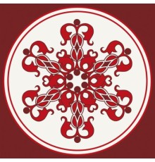 Картина по номерам ArtCraft Круглий орнамент 30х30 см (13043-AC)