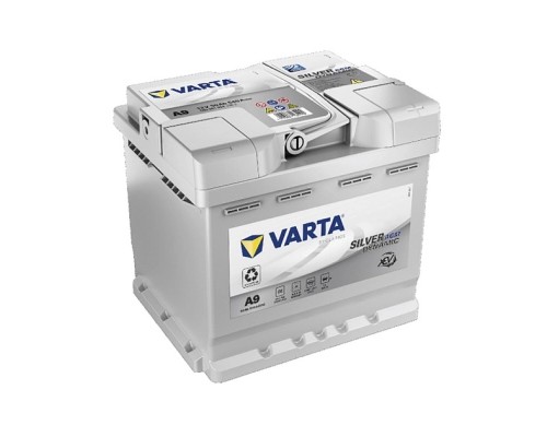 Акумулятор автомобільний Varta Silver Dynamic AGM 50Ah Ев (-/+) (550901054)