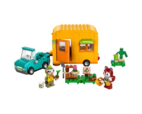 Конструктор LEGO Animal Crossing Садова крамниця і караван, що належать Leif (77054)