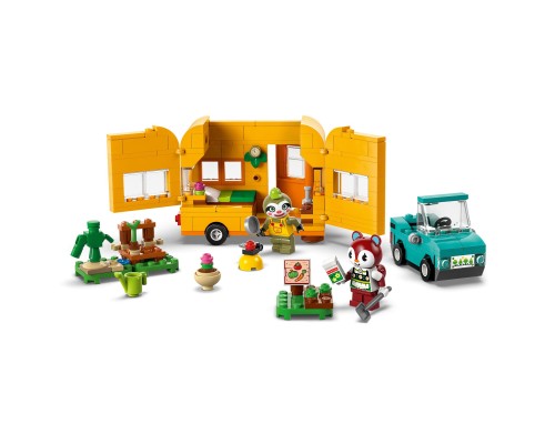 Конструктор LEGO Animal Crossing Садова крамниця і караван, що належать Leif (77054)