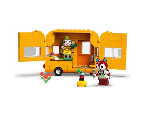 Конструктор LEGO Animal Crossing Садова крамниця і караван, що належать Leif (77054)