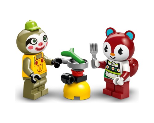 Конструктор LEGO Animal Crossing Садова крамниця і караван, що належать Leif (77054)