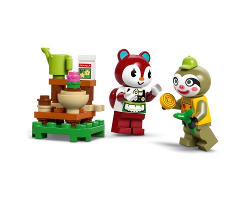 Конструктор LEGO Animal Crossing Садова крамниця і караван, що належать Leif (77054)