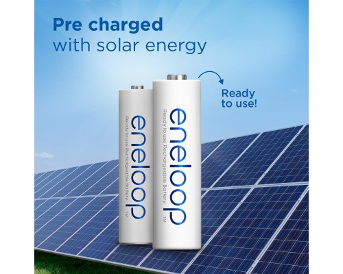 Акумулятор Panasonic AA Eneloop 2000mAh NI-MH * 4 + Сase (BK-3MCDEC4CP)