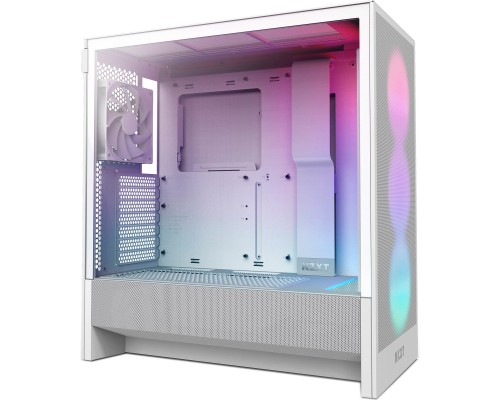 Корпус NZXT H5 Flow RGB Compact All White (CC-H52FW-R1)