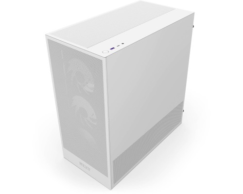 Корпус NZXT H5 Flow RGB Compact All White (CC-H52FW-R1)