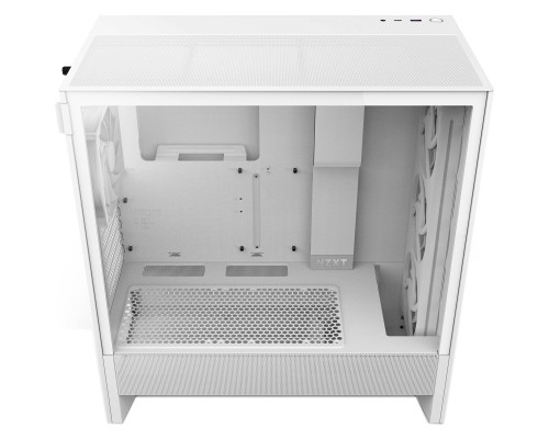 Корпус NZXT H5 Flow RGB Compact All White (CC-H52FW-R1)