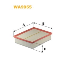 Повітряний фільтр для автомобіля Wixfiltron WA9955
