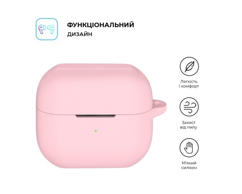 Чохол для навушників Armorstandart Hang Case для Samsung Galaxy Buds 3/3 Pro Pink (ARM79988)