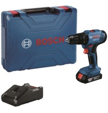 Шуруповерт Bosch GSB 183-LI 18V, 1х2Ah, 21-56Нм, 374-1815 об/хв, кейс, 1.2кг (0.601.9K9.101)