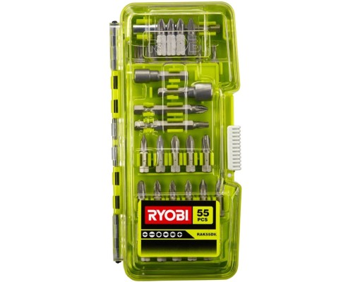 Набір біт Ryobi RAK55DK 55шт, кейс (5132004357)
