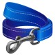 Повідок для собак WAUDOG Nylon Mono світловідбивний, S, Ш 15 мм, Д 300 см, синій (464312)