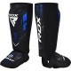 Захист гомілки і стопи RDX Neoprene Shin Instep IMMAF-1-Blue L (SGN-IMF-1U-L)