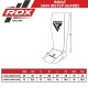 Захист гомілки і стопи RDX Neoprene Shin Instep IMMAF-1-Blue L (SGN-IMF-1U-L)