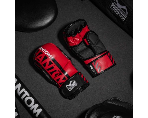 Рукавички для MMA Phantom Apex Red L/XL (PHMMAG2728-LXL)