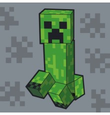 Картина по номерам Santi Майнкрафт Кріпер 25*25см полотно кольорове (955024)