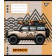 Зошит Yes Off road vehicle А5 36 аркушів клітинка (767335)